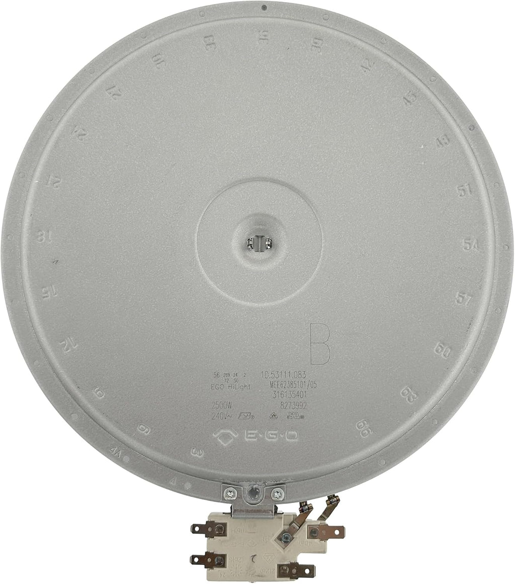 MEE62385101 10" Radiant Surface Heating Element 2500watt OEM Replacement Parts for LG Range/Stove/Ovens