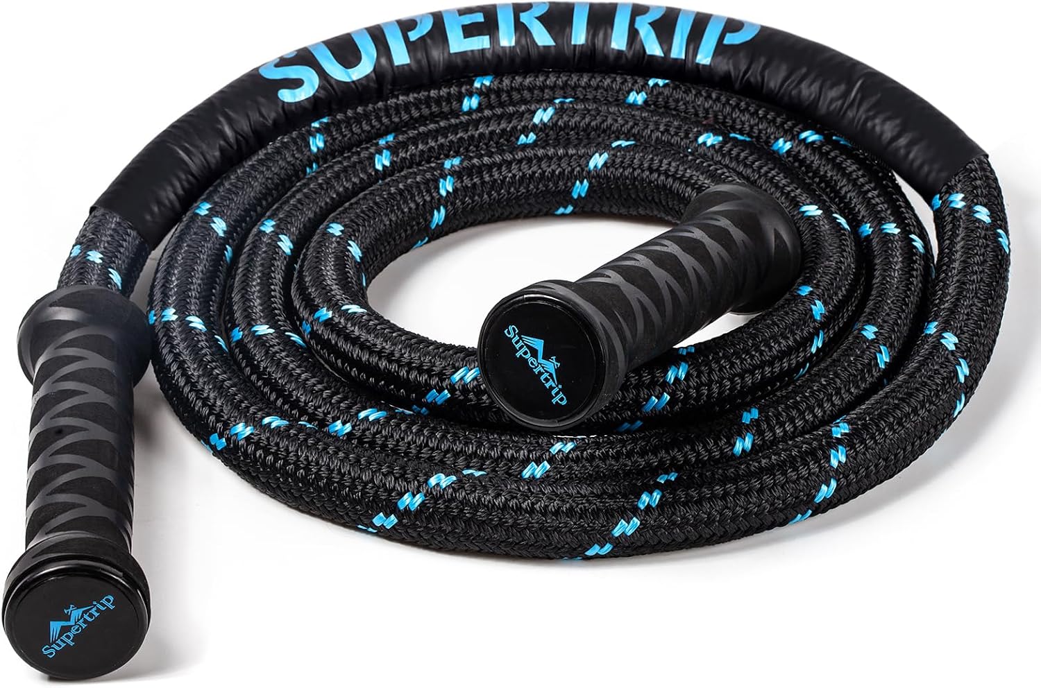 Upgraded Weighted Jump Rope for Fitness Men Women Second Generation 360 Rotating Handles, 3.21LBS 3.38LBS 3.41LBS