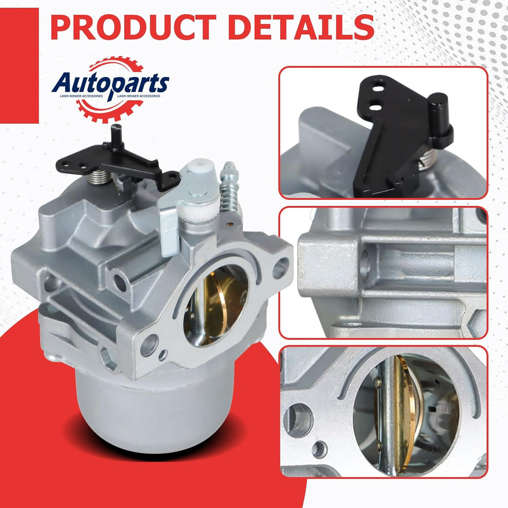 New Carburetor Replacement for Briggs Stratton Lawnmowers Engine 590399 796077 Carb