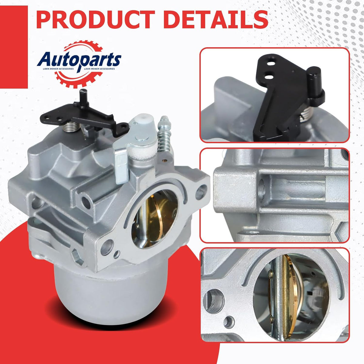 New Carburetor Replacement for Briggs Stratton Lawnmowers Engine 590399 796077 Carb