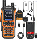 Radio Ham Radio Handheld Dual Band Long Range Two Way Radio for Adults UV-21R Rechargeable Walkie Talkies with