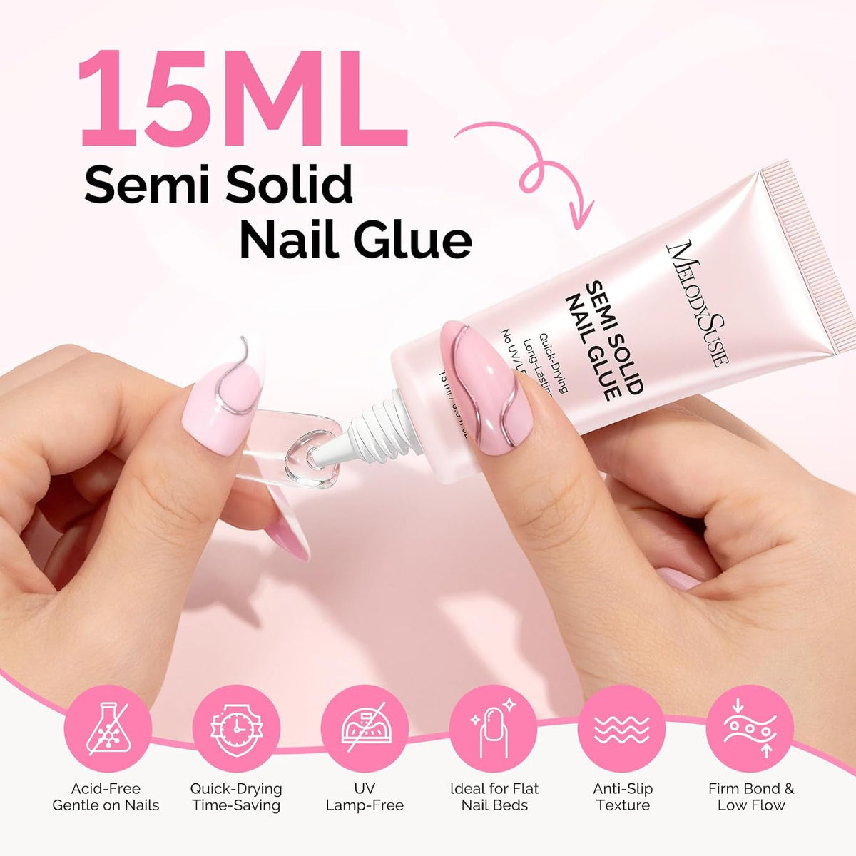 38PCS All-in-One Press On Nail Tool Kit for Manicure Prep