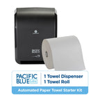 Pacific Blue Ultra 8" High-Capacity Automated Touchless Paper Towel Dispenser Starter Kit by GP PRO