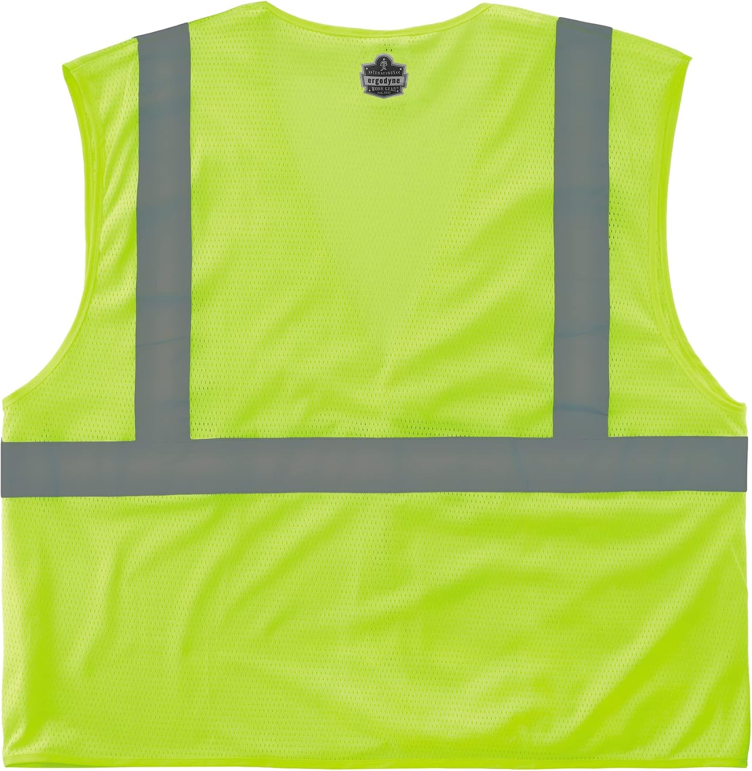 GloWear Economy High Visibility Reflective Safety Vest, Hook & Loop Closure