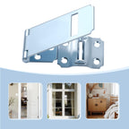 6 Pack Door Padlock Locks Hasp Latch, 3-1/2 inch Safety Packlock Clasp Hasp Lock Latch,Extra Thick Door Gate Lock