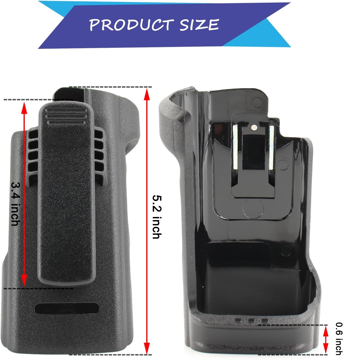 1PC APX6000 APX8000 Radio Holster PMLN7901A PMLN7901 Fit for Motorola APX 6000 APX 8000 PMLN5709A PMLN5709 Carry