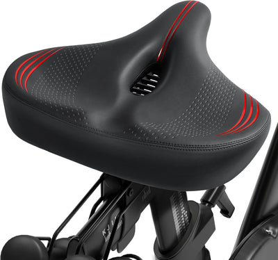 Oversized Bike Seat Cushion for Peloton Bike & Bike +, Exercise Bike