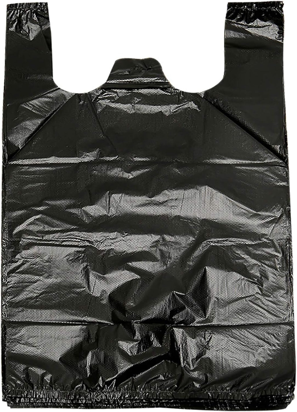 100 pcs Black Trash Bags with Handles - 14x22 Super Thick 1.8mil Plastic Rubbish Bags for Office, Picnic, Kitchen