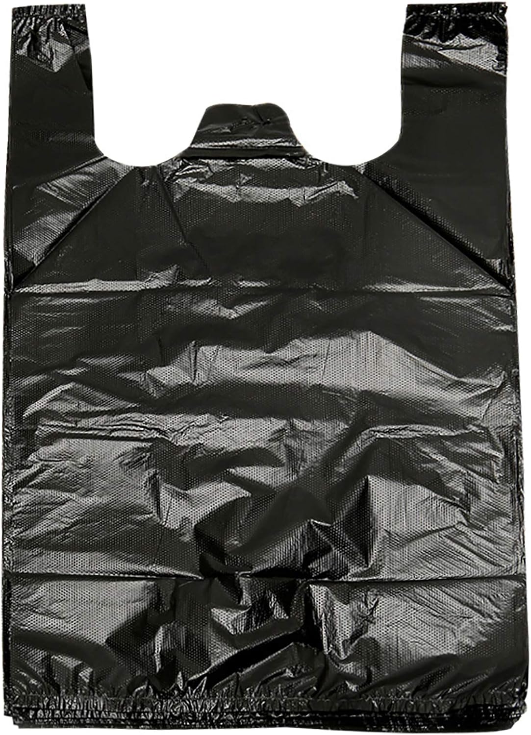 100 pcs Black Trash Bags with Handles - 14x22 Super Thick 1.8mil Plastic Rubbish Bags for Office, Picnic, Kitchen