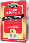 Card Saver 1 - Semi Rigid Card Holders - 50 Count | PSA BGS SGC Grading Submissions, Acid-Free Polypropylene