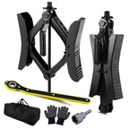 Camper Wheel Chock Stabilizer 2 Sets, X-Shaped RV Stabilizer