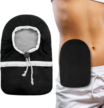 Ostomy Bag Covers, Ostomy Belt for Men & Women, Liner Waterproof Colostomy Bag Covers With Adjustable Opening