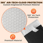 510-Pack Bubble Mailer 4'' x 8'' - Self-Sealing Waterproof Small Mailing Envelopes Padded Lightweight Shipping Bags