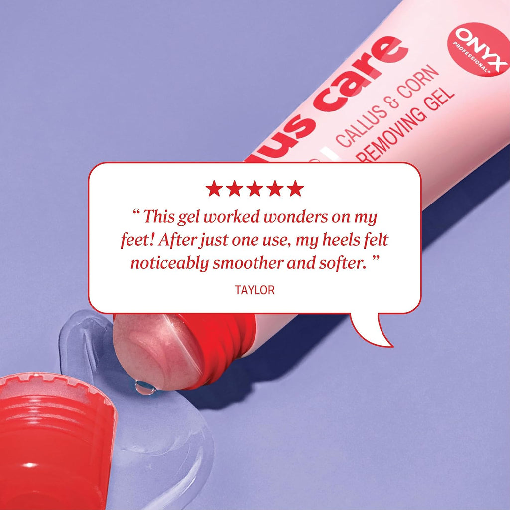 Callus and Corn Peeling Gel, 4 fl oz - Removes Unwanted Calluses in 3-5 Minutes, Hydrating and Softening Heel Callus