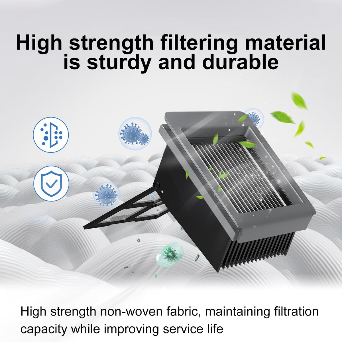 10 Pcs Vacuum Filter Replacement Compatible with Tineco S3 & S5 Mop
