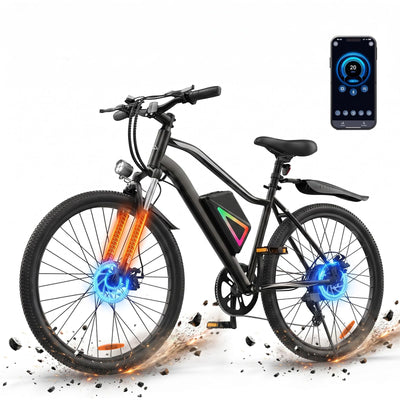 Electric Bike, 1500W Peak Motor Ebikes for Adults, 𝟰𝟴𝗩/𝟯𝟲𝗩