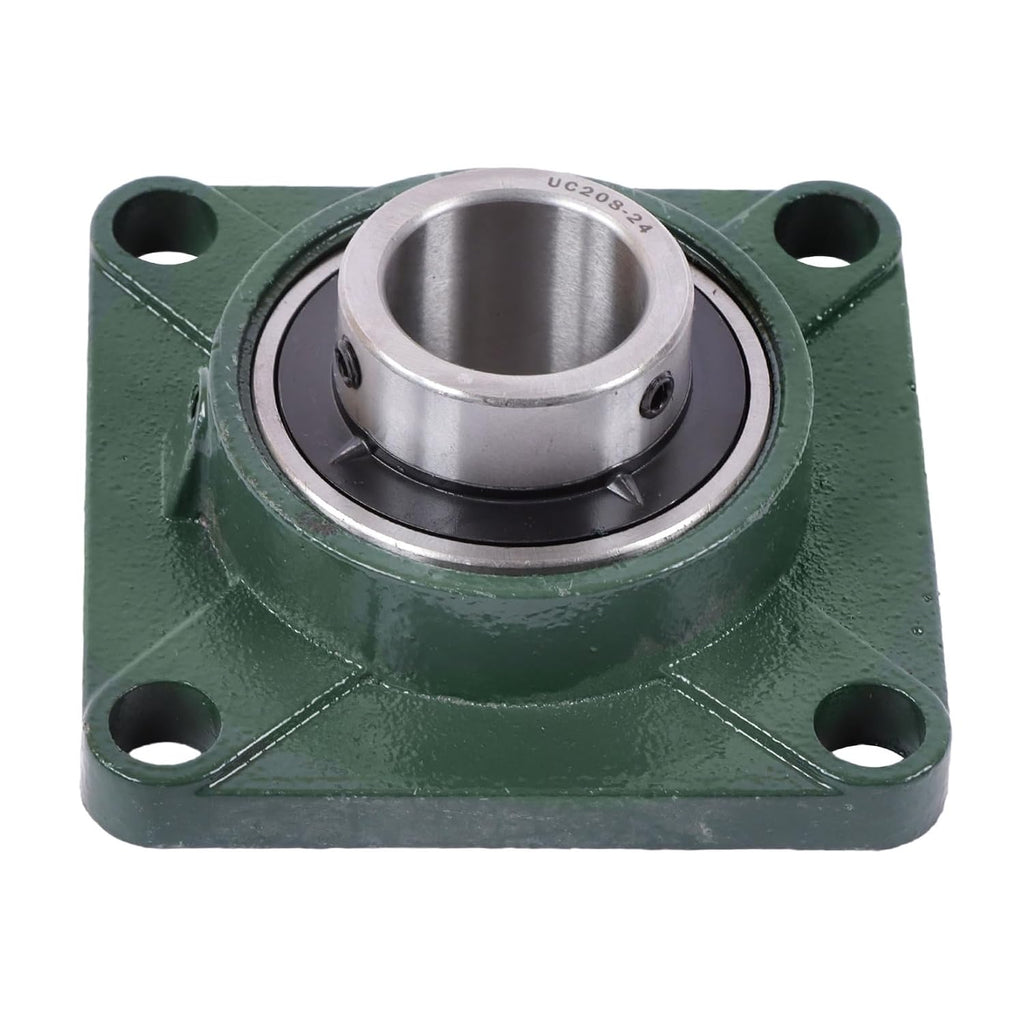 findmall UCF208-24 Pillow Block Bearing 1-1/2" 4-Bolt
