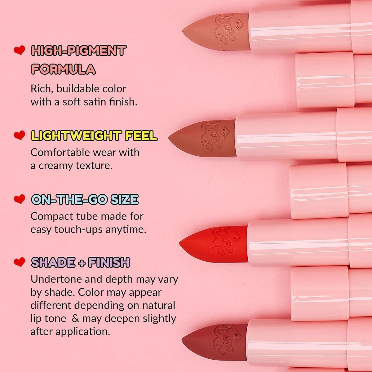 Beauty Marshmallow Butter Lippie, Soft Creamy Lipstick