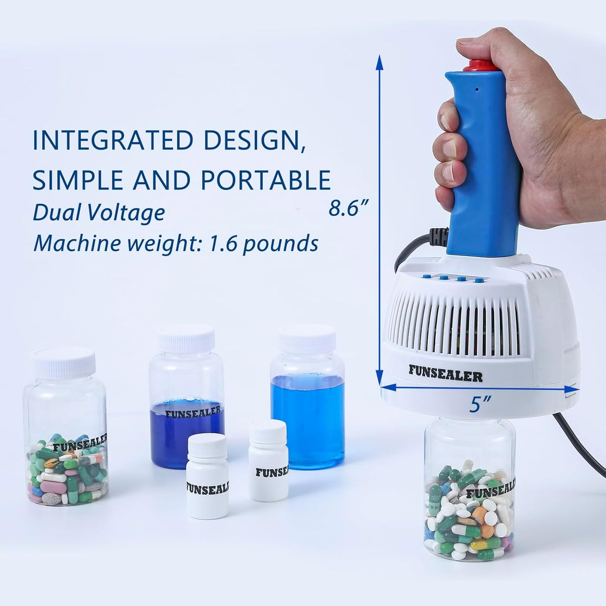 Induction Heat Sealer, Bottle Cap Sealing Machine, Bottle Film Sealer
