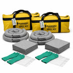 FlashDry Portable Universal Spill Kit Bag, Hazardous Clean Up Kit - 2 Kits