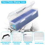 Storage Box For Toploader, Trading Card Storage Box Plastic, Playing Card Case, Large For Toploaders 200 Cards 750