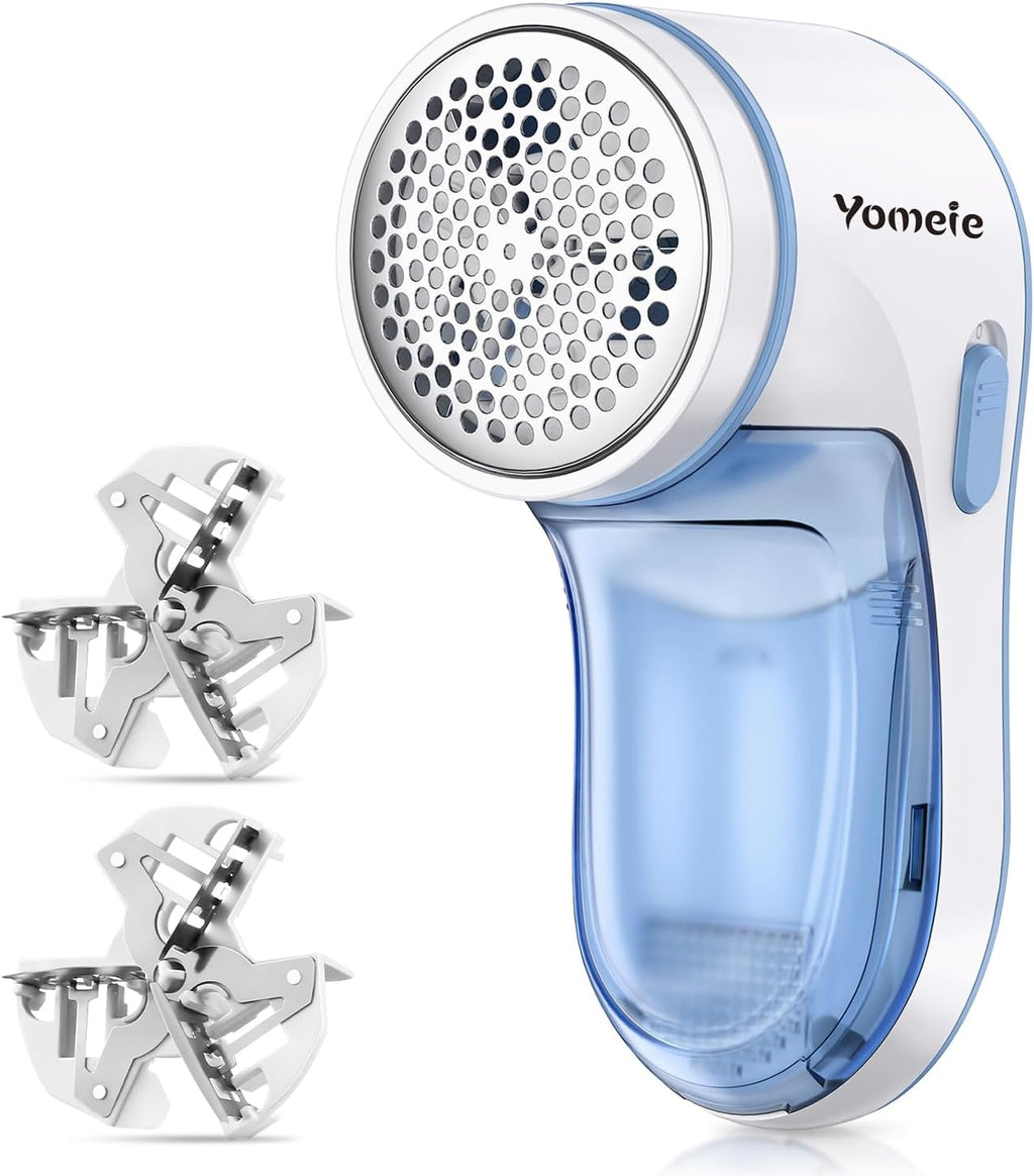 Fabric Shaver, Electric Lint Remover for Clothes & Furniture, Sweater Shaver & Pilling Remover, Depiller with 2 Extra