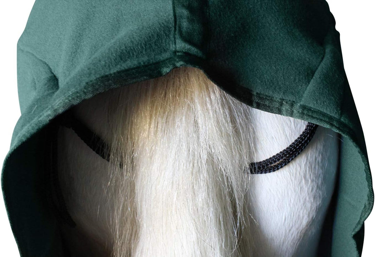 Classic Fleece Cooler All Season Horse Sheet & Blanket Liner | Stables & Outdoor Use (Hunter Green, 69")