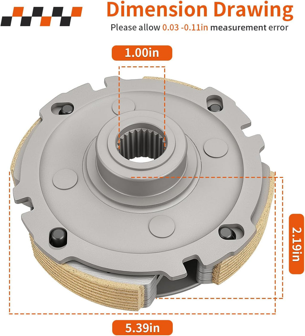 Wet Clutch Centrifugal Carrier for Honda Rancher 420