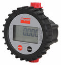 Dayton Flowmeter, Digital, 1/2in, FNPT, LCD, 200 CPS 32ZN65-1 Each