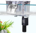 Quiet Hang on Back Aquarium Filter for 30-50 Gallon,Adjustable Flow | Auto Start Fish Tank Filters, Powerful