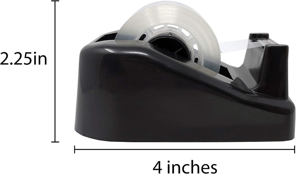 Premium Small Tape Dispenser with Tape Included (Pack of 3)