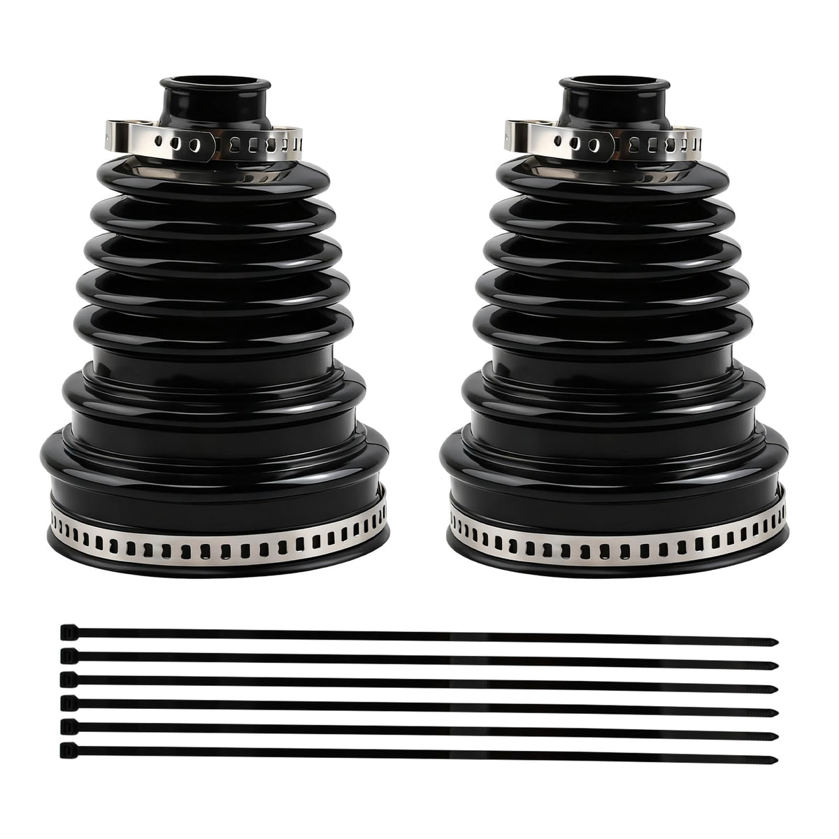 2 PCS CV Axle Boot Repair Kit, Upgraded Thickened Dustproof Universal