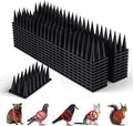 Bird Spikes, 20 Pack Pigeon Deterrent for Small Birds Raccoon Cats Defender for Outside to Keep Squirrel Away