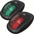 Obcursco LED Boat Navigation Lights, Red and Green Vertical Mount Bow Light