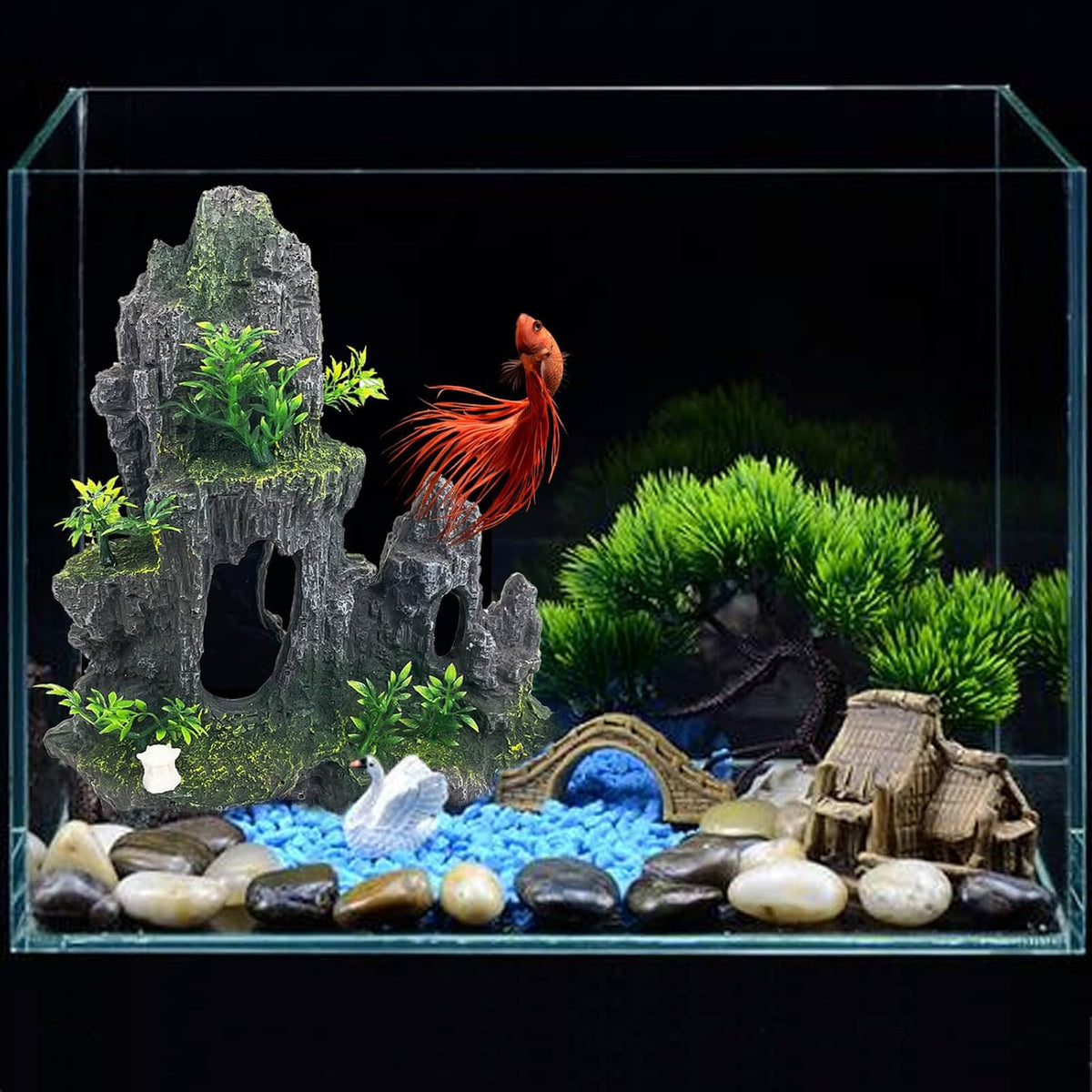 Extra Large Aquarium Decorations Large Fish Tank Rocks Hideout