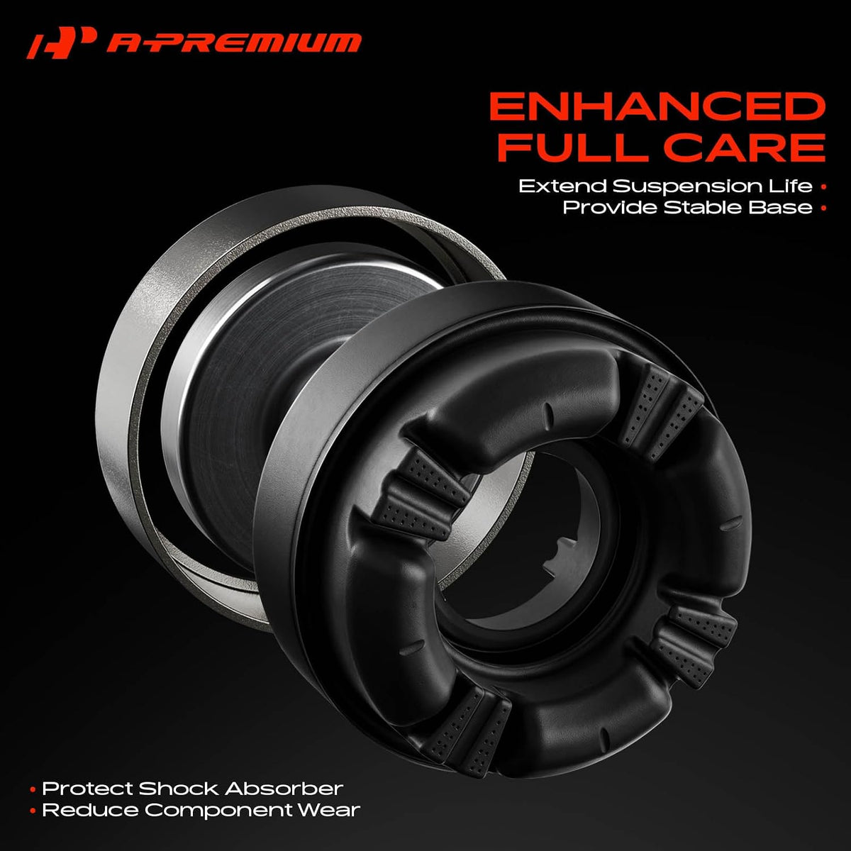 A-Premium Front Strut Mount Compatible with Chevrolet, GMC, Cadillac