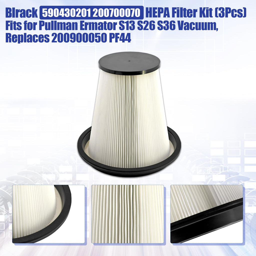 590430201 200700070 Filter Kit Fit for Pullman Ermator S13 S26 S36 Vacuum