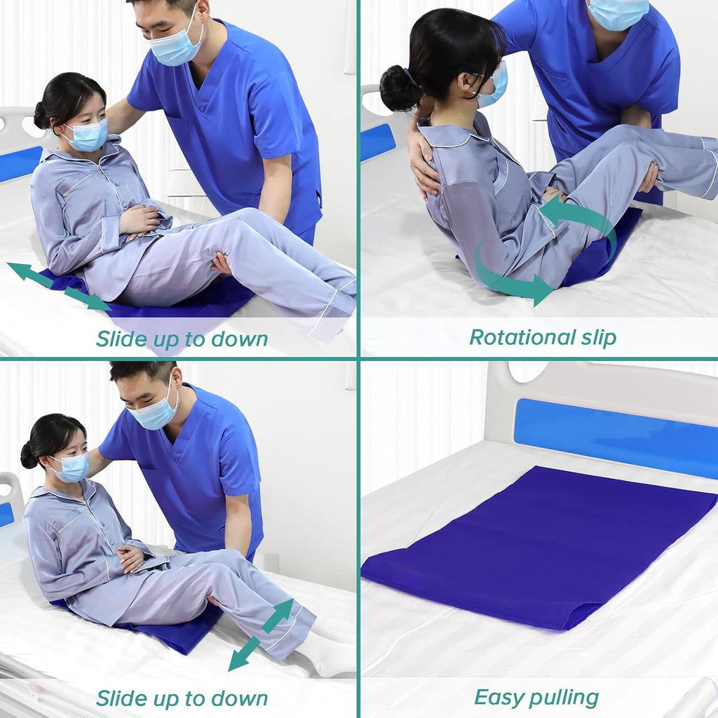 Tubular Slide Sheet for Patient Transfer, Sliding Draw Sheets Slip Slider Sheets for Vehicles Wheelchairs Bed