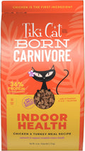 Tiki Cat Born Carnivore Dry Cat Food, Chicken & Turkey Meal, 6 lb Bag