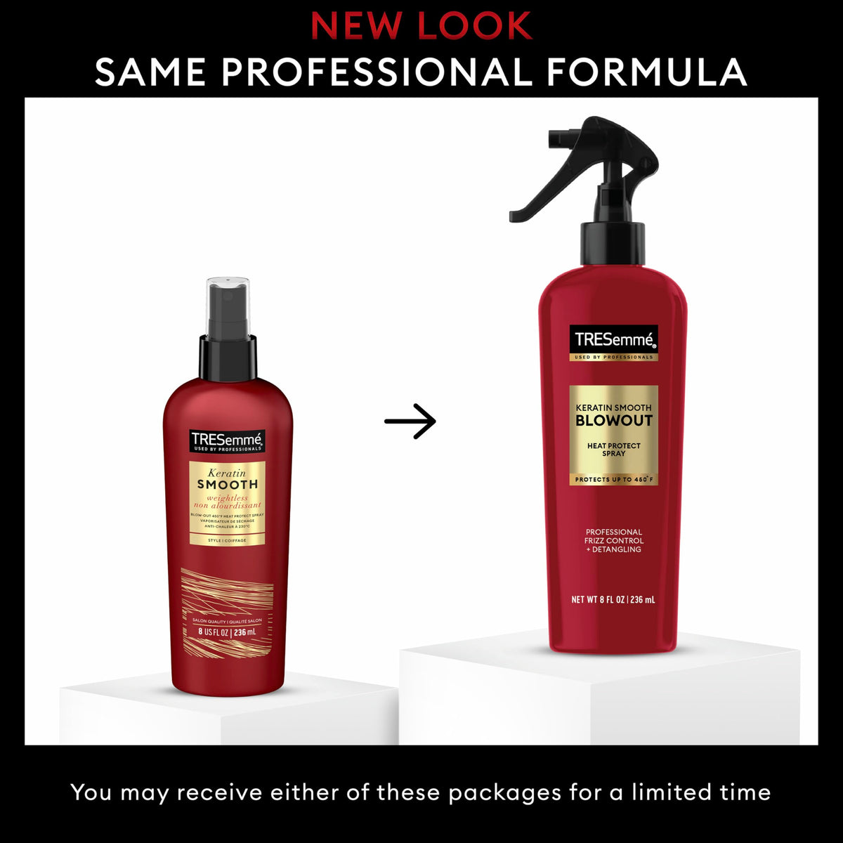 Expert Selection Heat Protection Spray, Keratin Smooth 8 oz