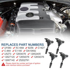 4 PCS UF680 Ignition Coils Compatible with Colorado Malibu 2.0 2.4 2.5L