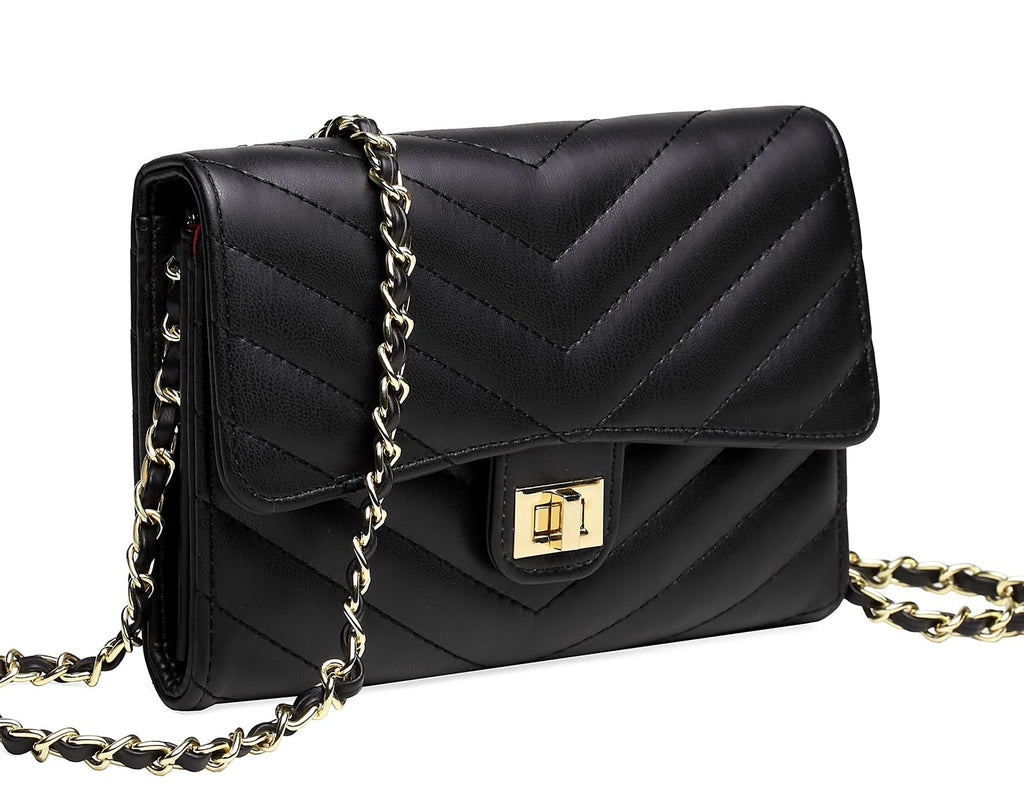 Crossbody Bags Small Purse for Women, Phone Bag Crossbody Purses Black
