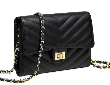 Crossbody Bags Small Purse for Women, Phone Bag Crossbody Purses Black