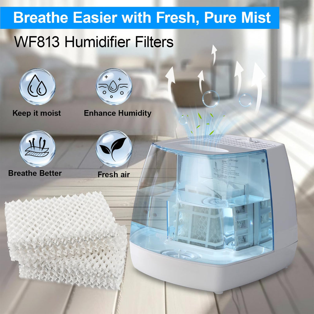 WF813 Humidifier Filter Replacement for Equate 4 Pack