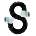4Inch Dryer Vent Hose 10FT, Rubber Interface, Dryer Vent Connector Kit