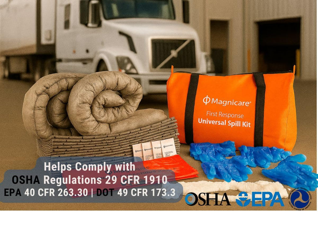 Spill Kit OSHA Approved | Biohazard Clean up Kit - 2 Pack
