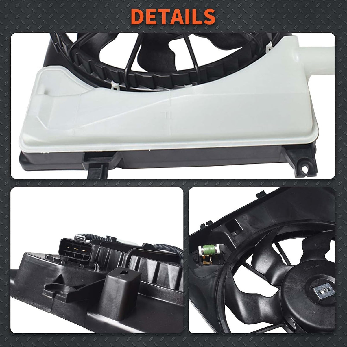 labwork Radiator Cooling Fan Replacement for Elantra Hybird 2014-2016 674-60236 253803X500 615343705392 HY3115152