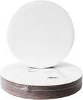 [25pcs] 10" White Cakeboard Round,Disposable Cake Circle Base Boards Cake Cardboard Pizza Plate platter 10 inch,Pack