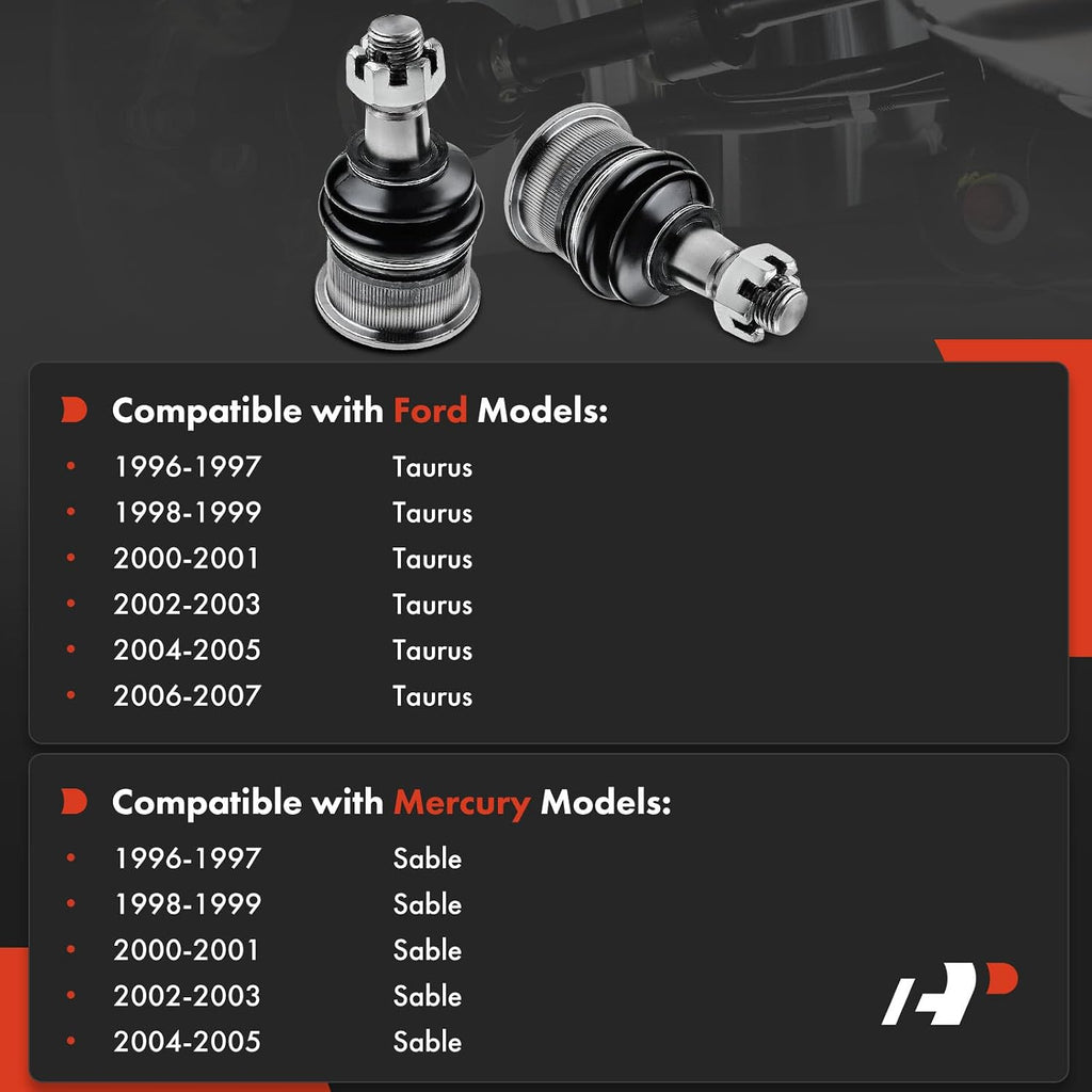 A-Premium Front Lower Ball Joint - Forge Steel, Compatible with Ford