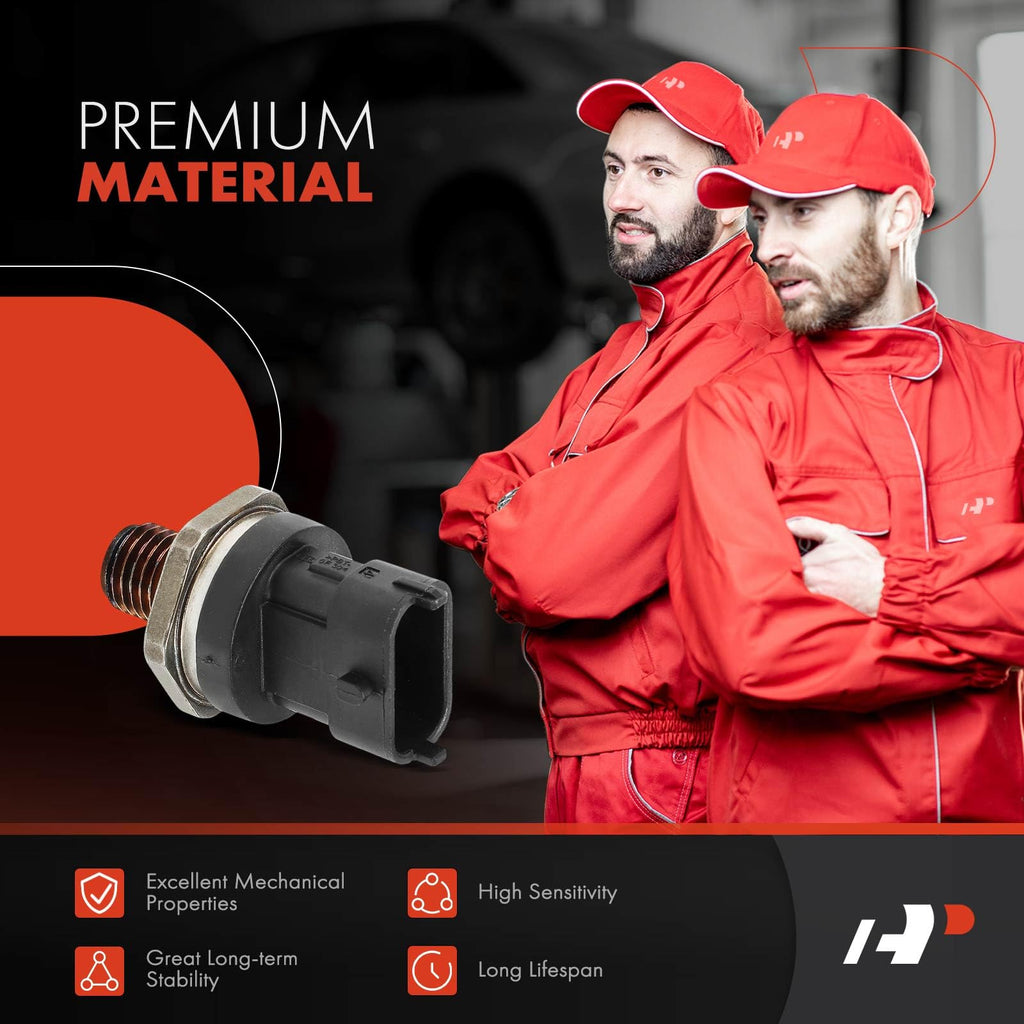 A-Premium Fuel Rail Pressure Sensor Compatible with Hyundai